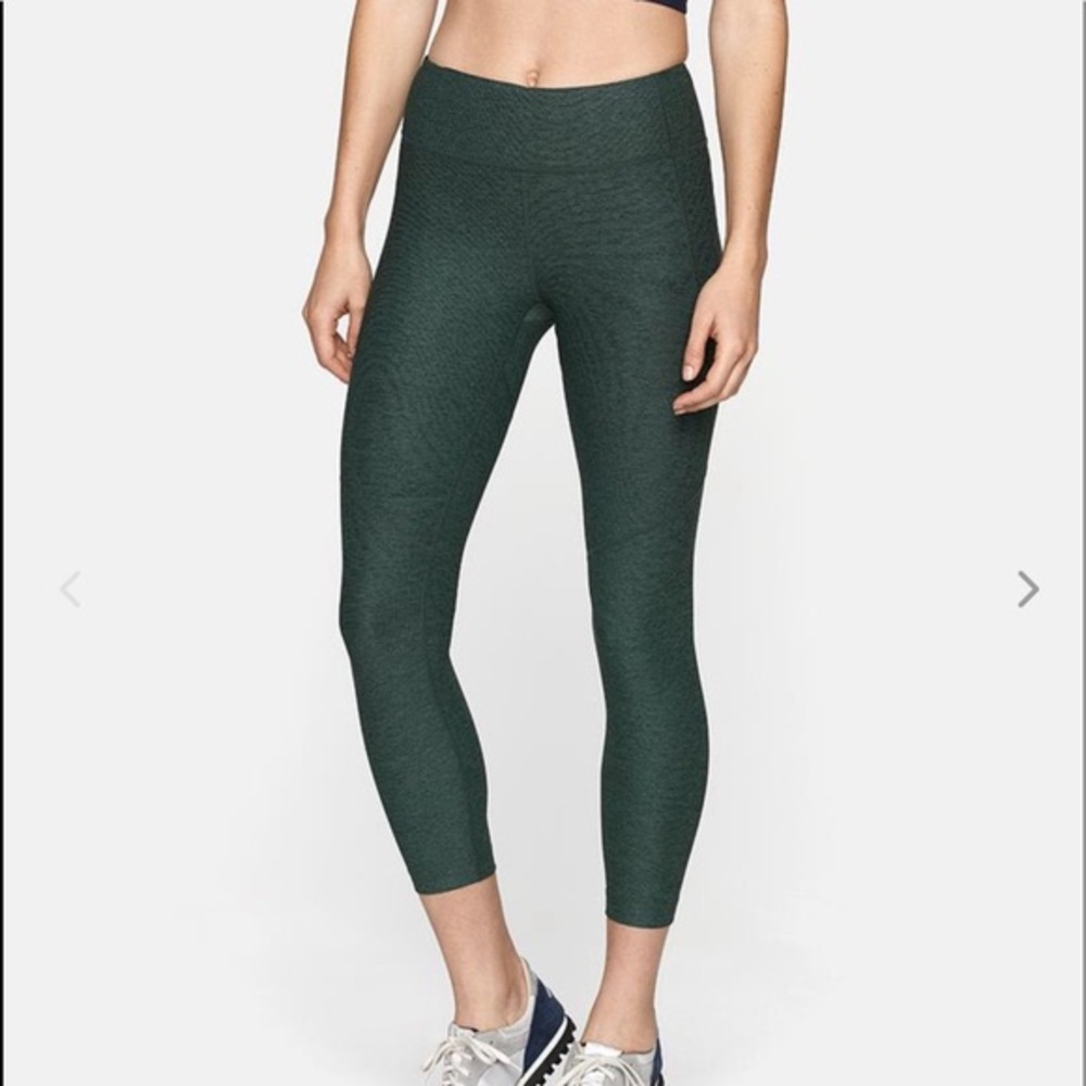 Outdoor Voices 3/4 Warmup Leggings, Hunter, S